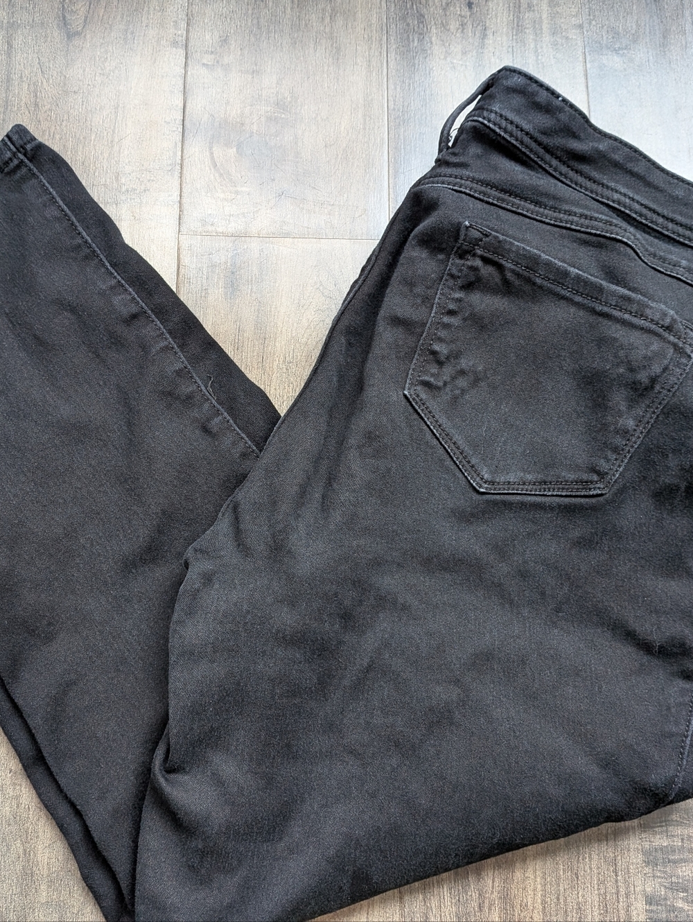 Torrid Black Cropped Skinny Jeans - Size 18 - High Rise Stretch Denim - Picture 1 of 12